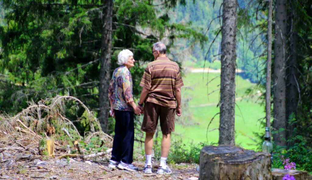 Meditation in Nature for seniors